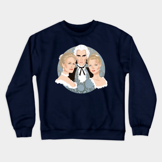 Liaisons Crewneck Sweatshirt by AlejandroMogolloArt